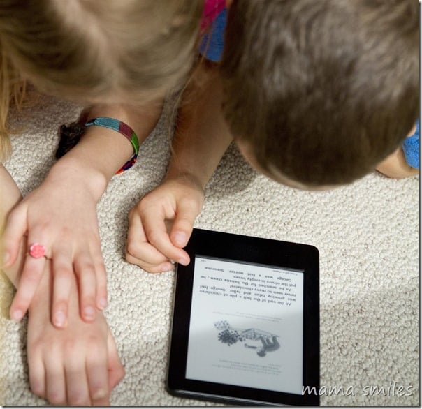 I am a huge fan of physical books, but technology can also help reluctant readers especially. Here is how I am encouraging literacy with the Amazon Kindle.