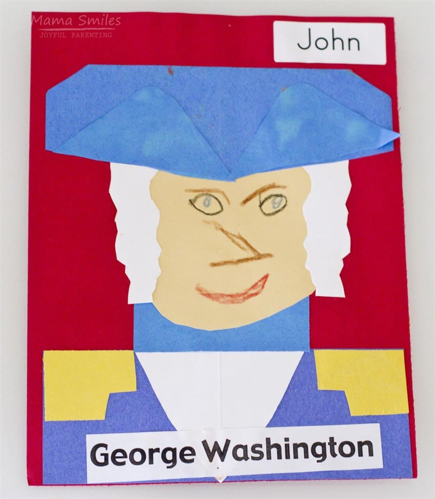 President's Day book and craft. Favorite picture books about George Washington, Abraham Lincoln, and the job of being president for kids to read. Also a fun craft to make.