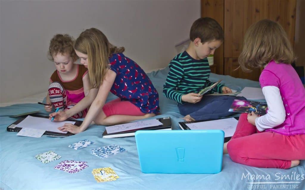 The Extraordinaires Design Studio is designed for upper elementary aged children aged 8 and above, but it can be an engaging activity for younger children as well.