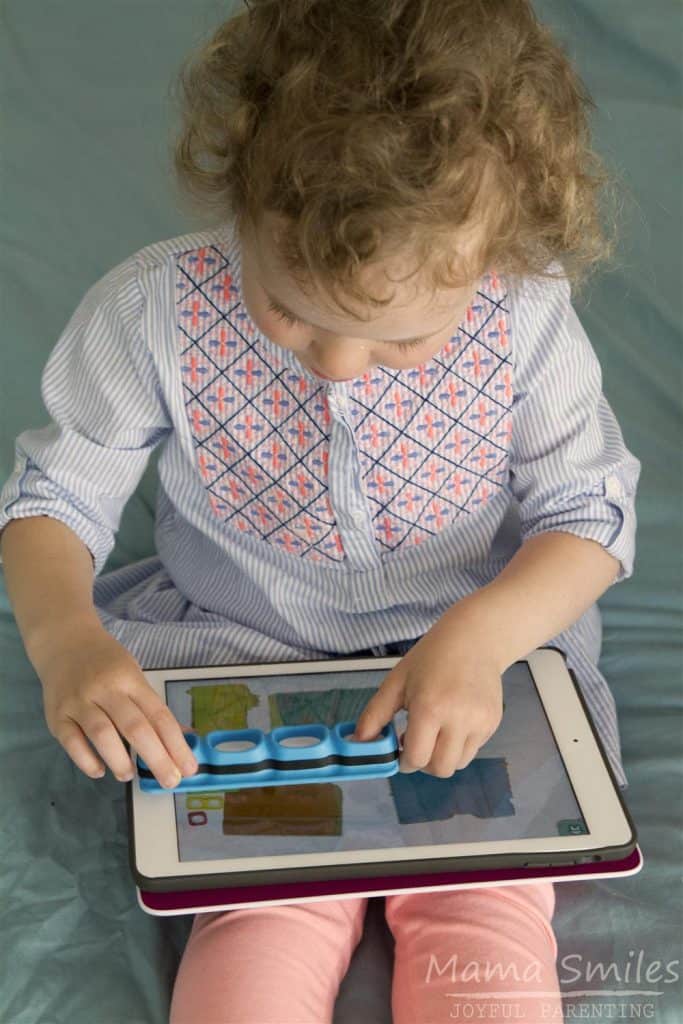 Preschool and early grade school learning with Tiggly math