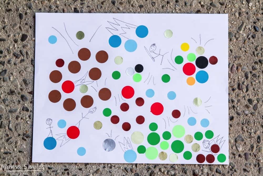 This quick and easy art activity is great for kids of all ages!