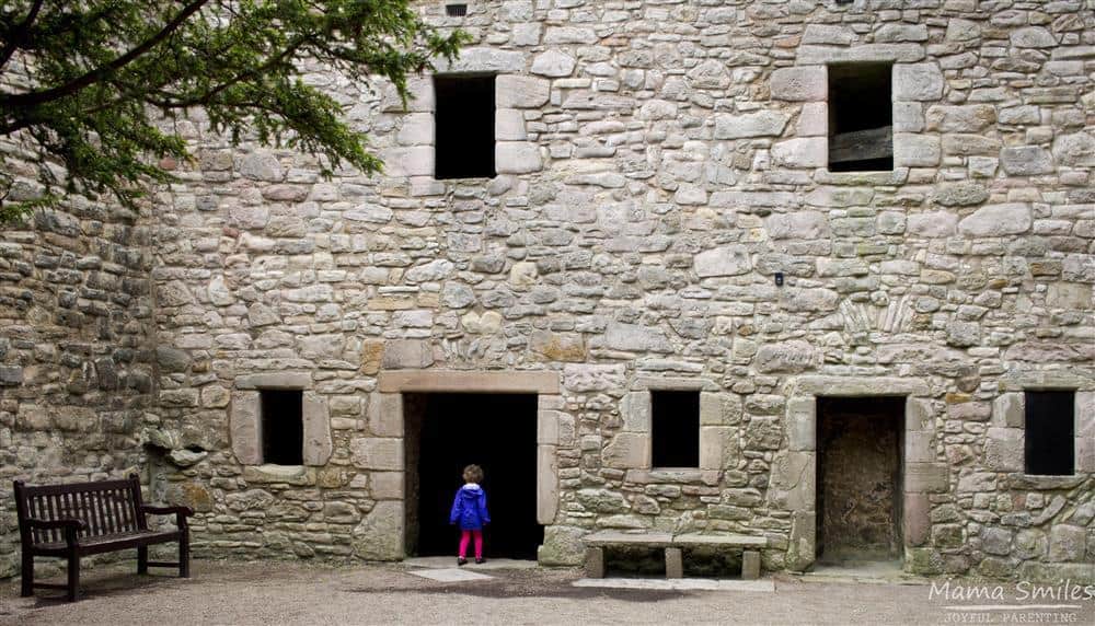 Holiday adventures for kids at Craigmillar Castle