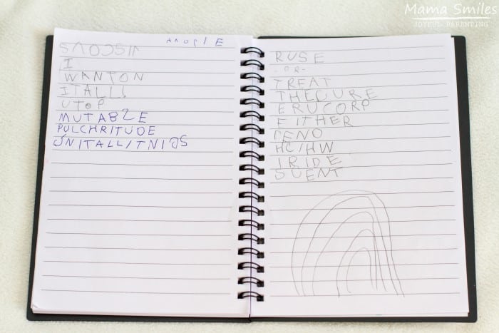 Why is my four-year-old writing such big words? Click through to learn more.