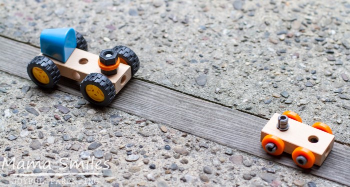 Fun engineering challenge for preschoolers: design and build a truck