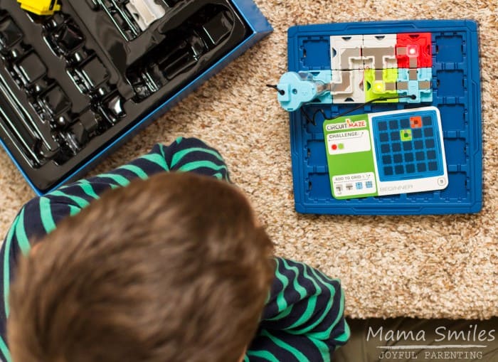Circuit Maze is a great STEM toy that introduces children to the basics of building circuits.