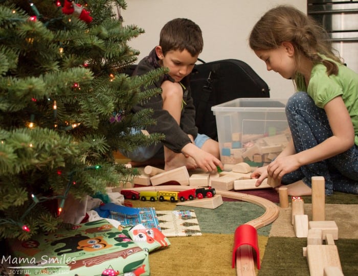 Build a train track around your Christmas tree this winter!