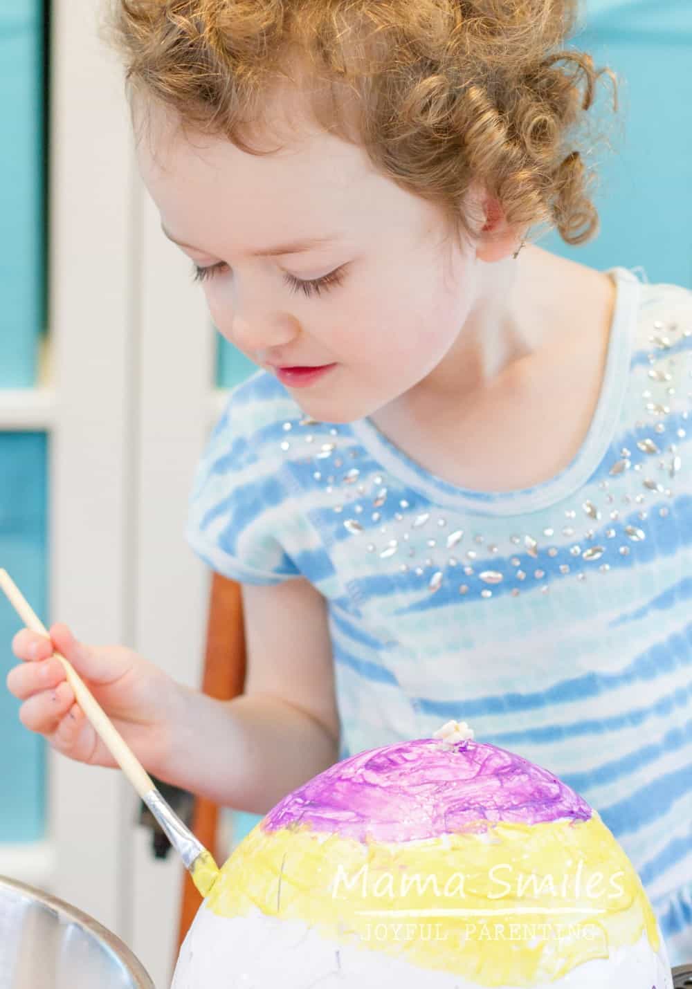 How to do paper mache with kids