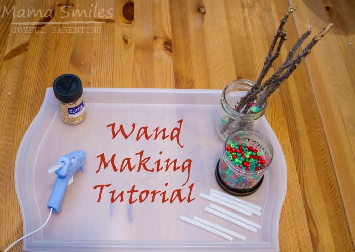 Wizard wand making tutorial