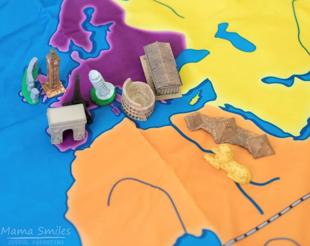 Use world landmarks to create a vibrant introduction to geography for kids. Inspire curiosity by bringing the world into your home. 