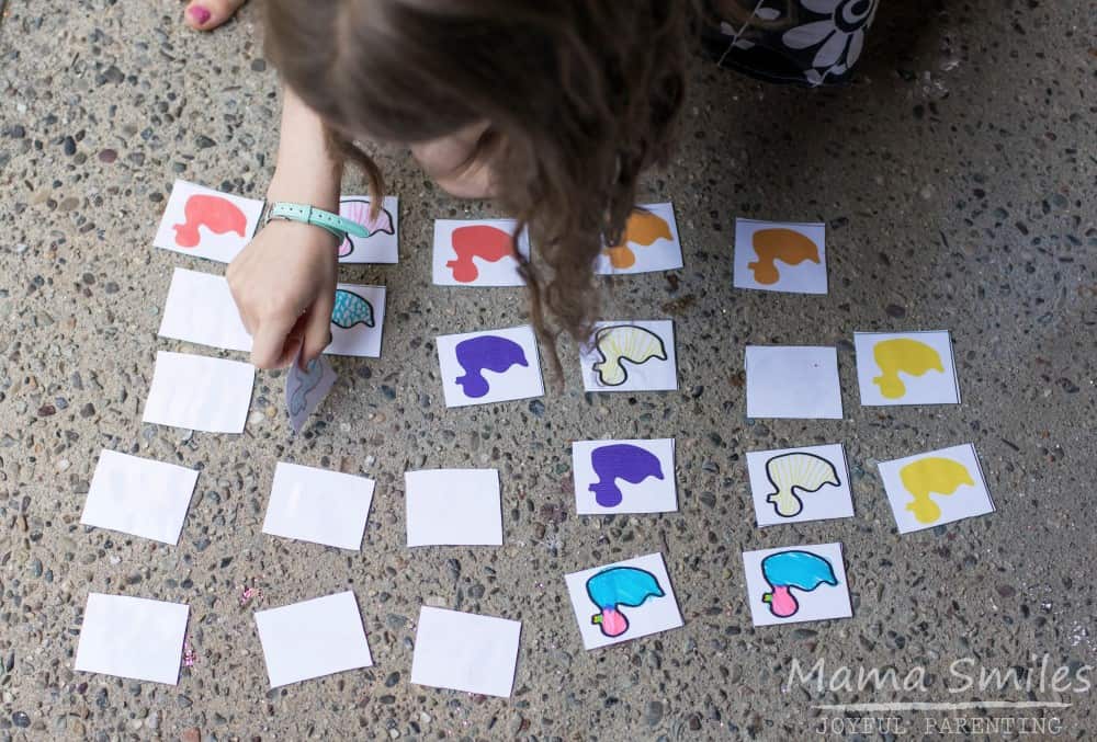Quick and easy free printable matching game, plus pond themed learning activities for kids.