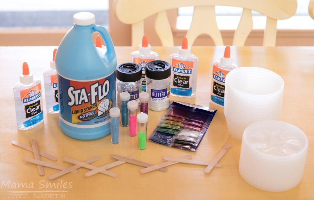 slime making party idea