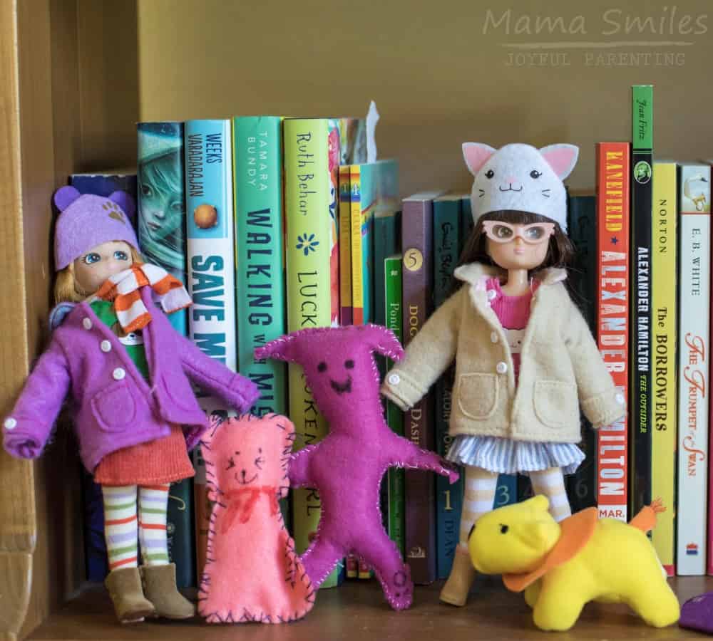 Lottie dolls are the perfect size for adventures.