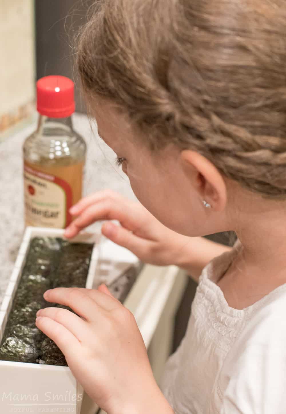 Great tips for making sushi easily at home with the kids.