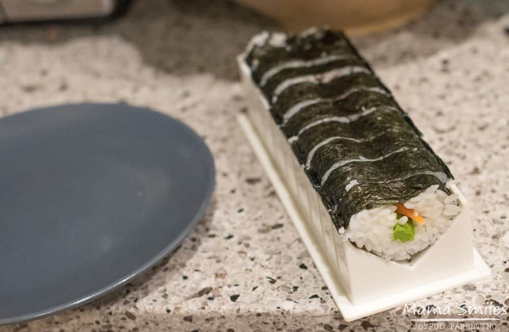 How to make sushi with kids.