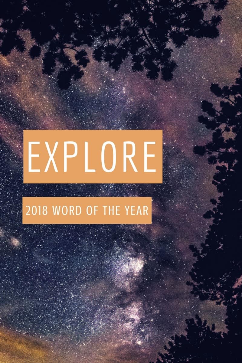 Happy New Year! Check out our 2018 Word of the Year, as well as the goals I'm setting for January 2018. #wordoftheyear #wordoftheyear2018 #happynewyear
