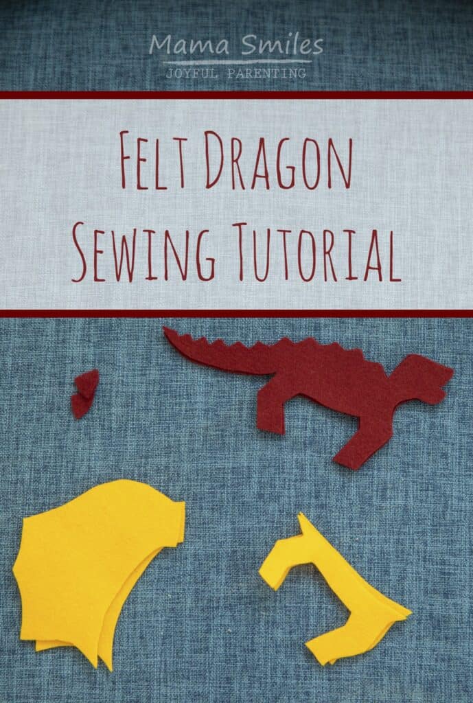 Toy dragon sewing tutorial and pattern. #sewing #toymaking #dragons #handsewing #tutorial #sewingpattern #pattern