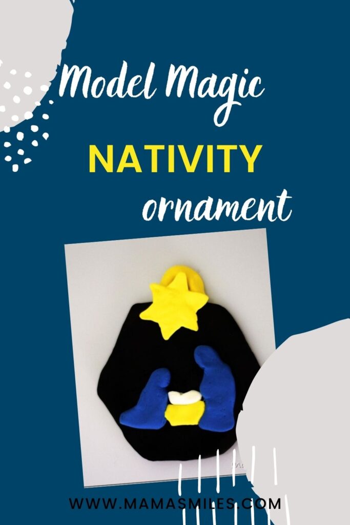 DIY nativity tree ornament