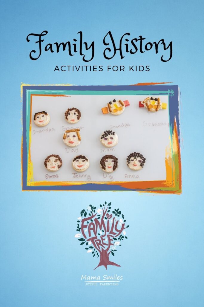 family history activities for kids