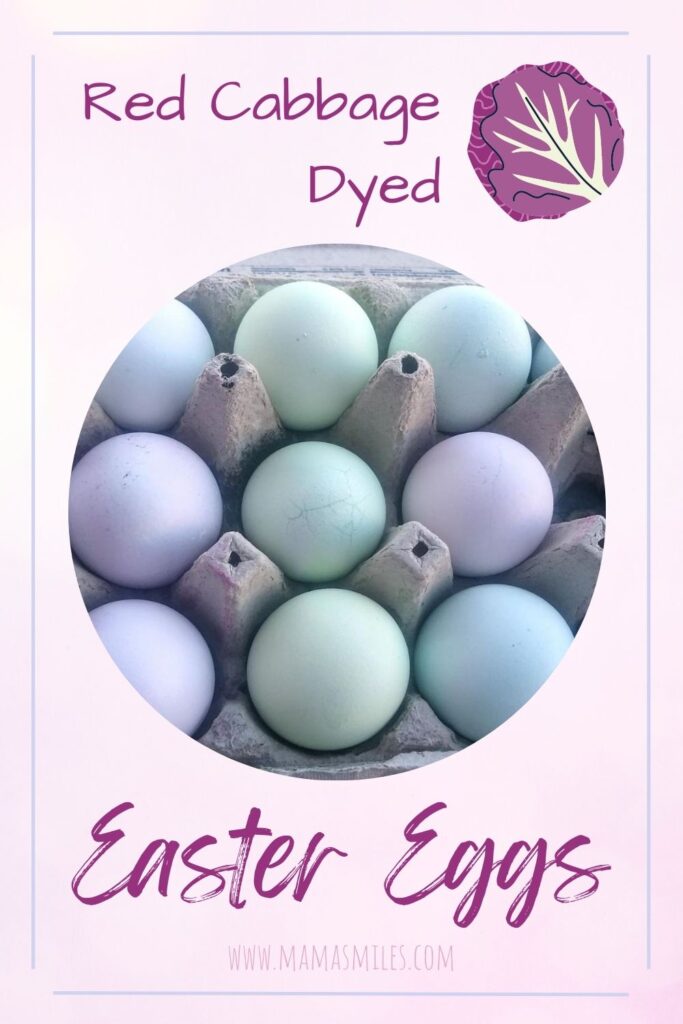 How to Dye Eggs with Red Cabbage