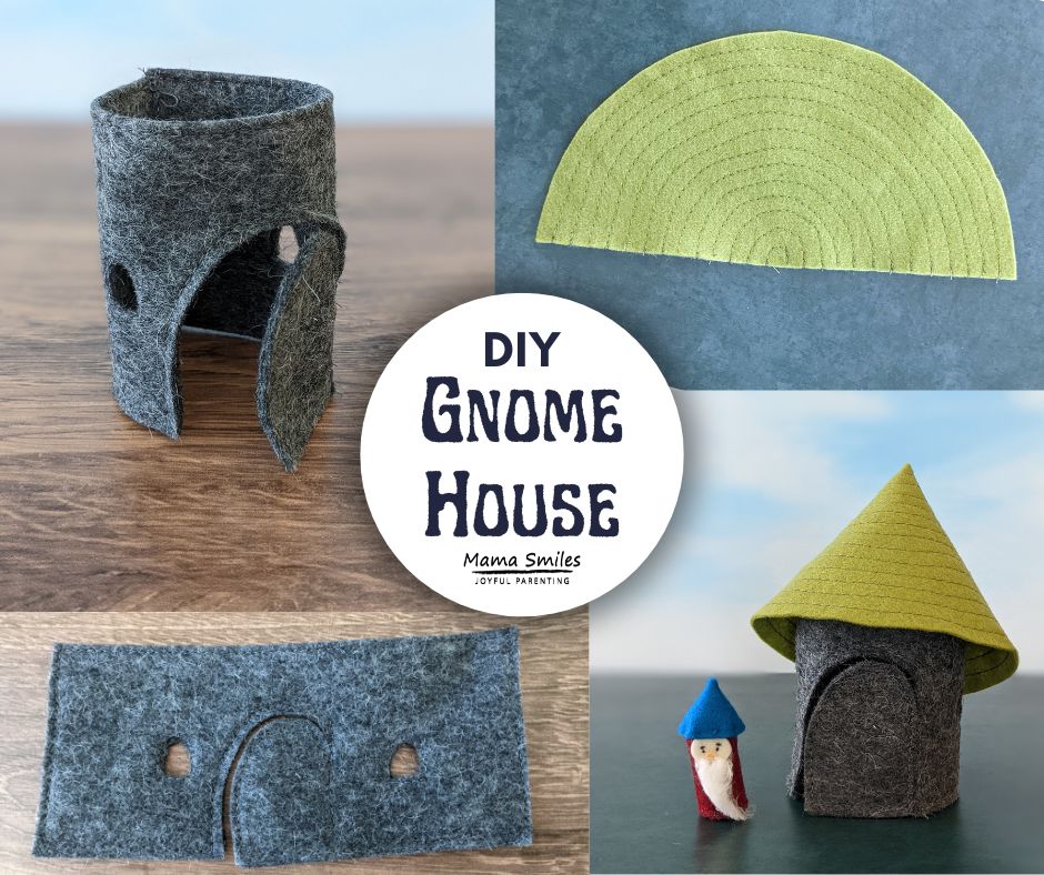 felt gnome house pattern