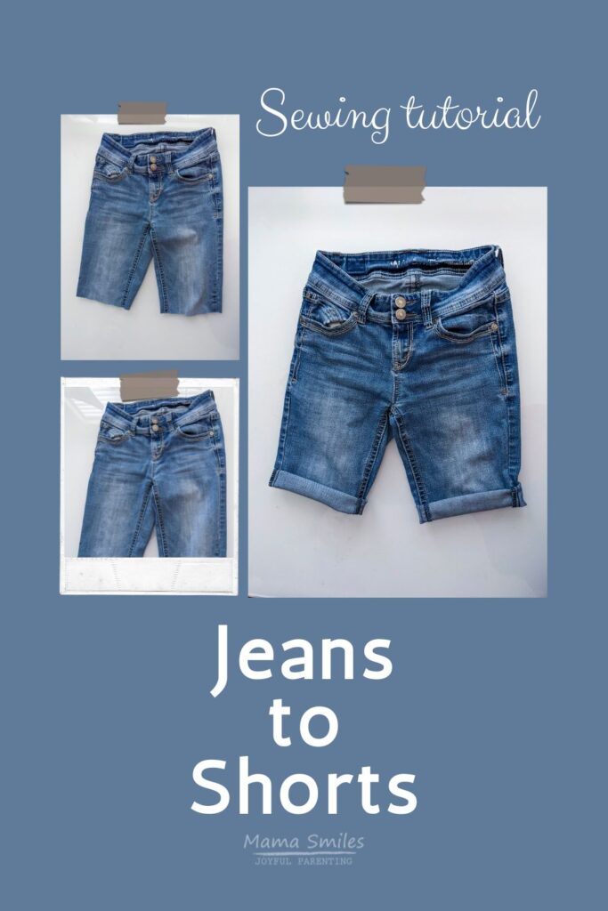 how to make cut off jean shorts