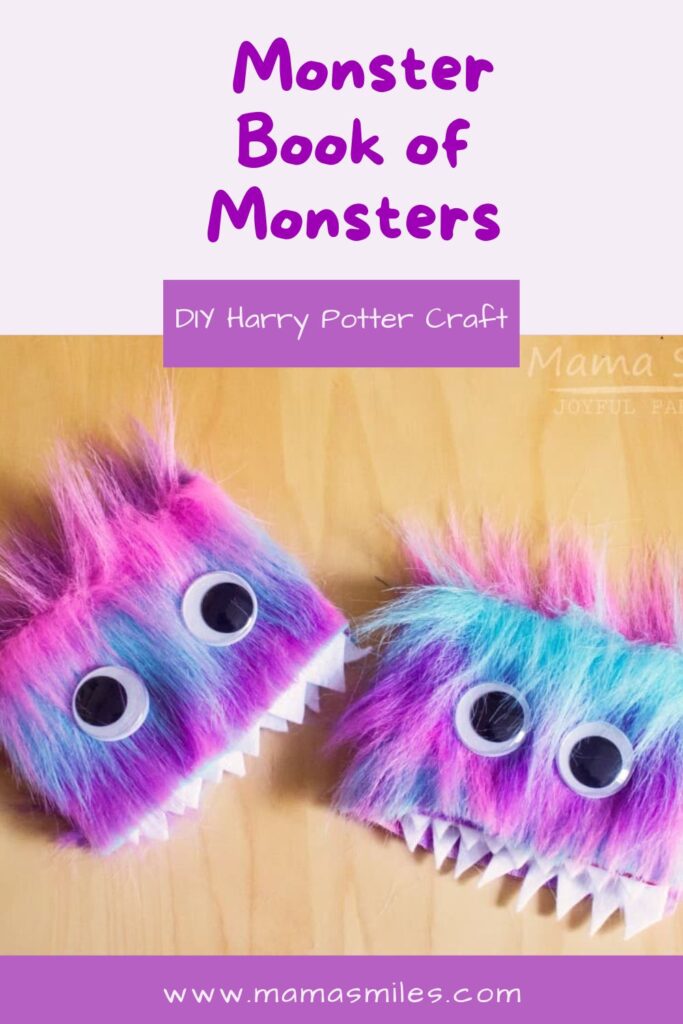 DIY Harry Potter Monster Book of Monsters Tutorial
