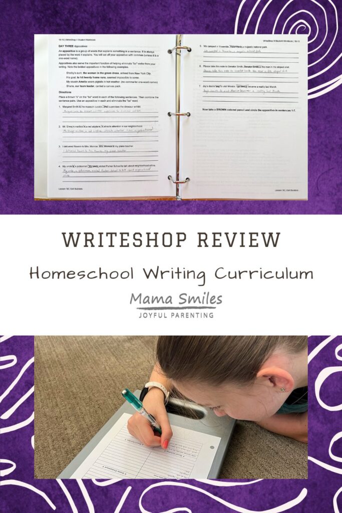 WriteShop2 High School Writing Curriculum Review