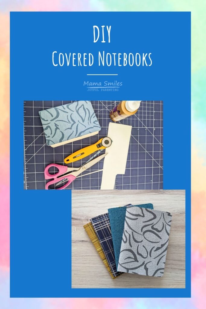 how to make a covered notebook