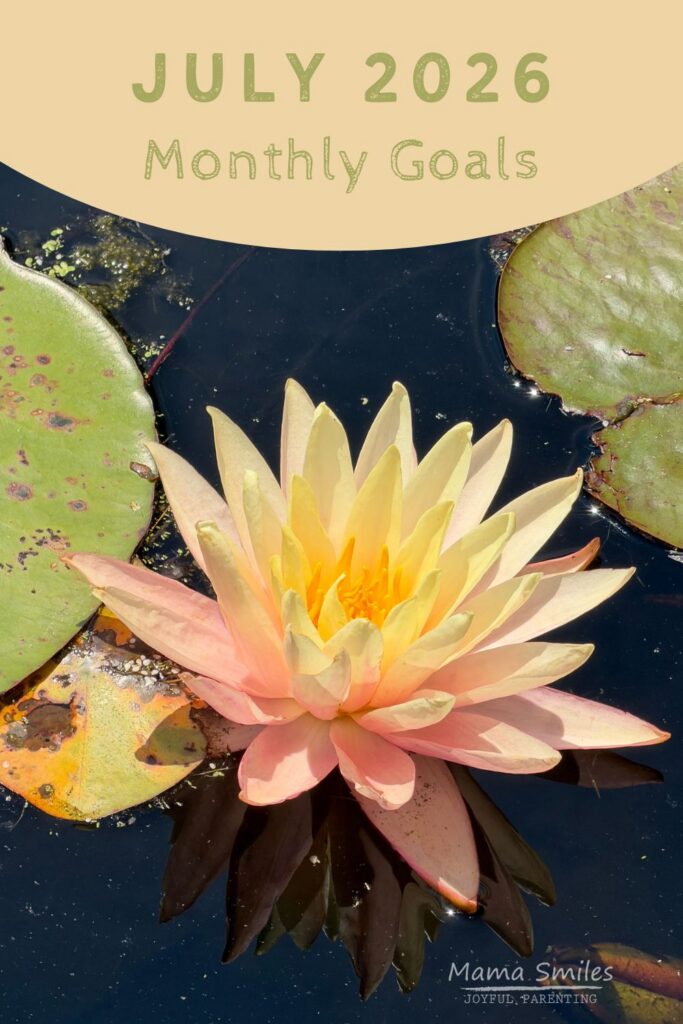 July 2026 monthly goals