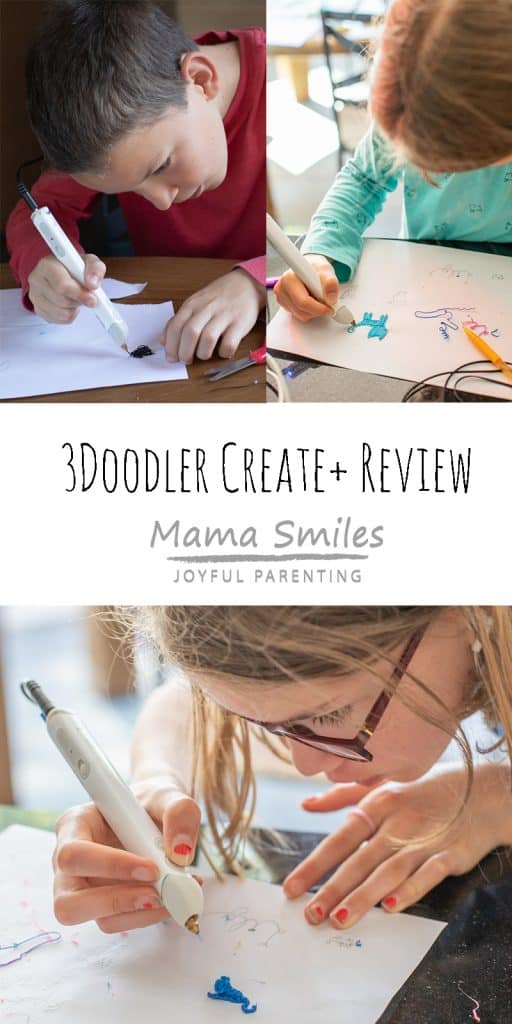 Review of the brand new 3Doodler Create+ 3D Printing Pen. If you're looking for a 3D printing pen, you'll love the control and ease of use this one offers. #Create+ #3dprinting @3doodler