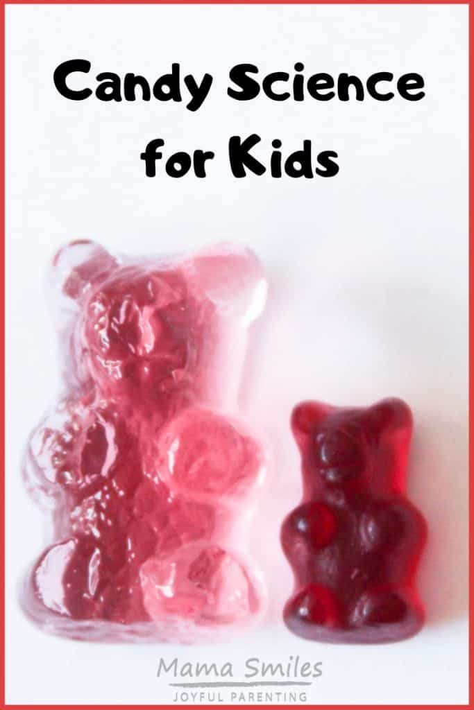Fun candy experiments kids love. A great way to use up leftover candy from Easter, parties, Halloween, and Christmas! #sciencerocks #candyexperiments #kidsactivities #sciencesforkids #STEAMkids #stemed