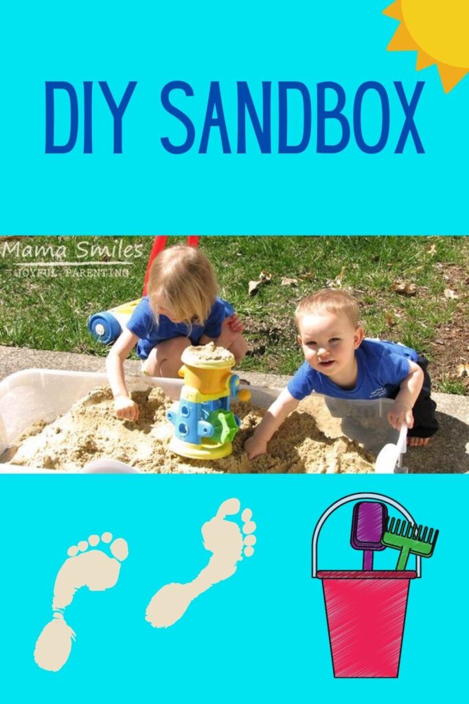 Simple DIY sandbox idea