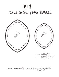 Juggling Ball Sewing Pattern
