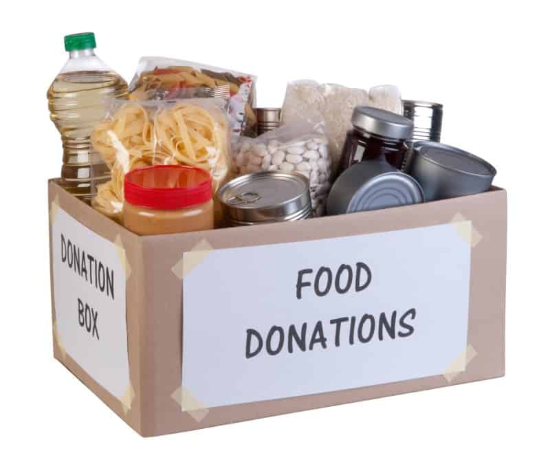 Running a food drive is an excellent family volunteer opportunity