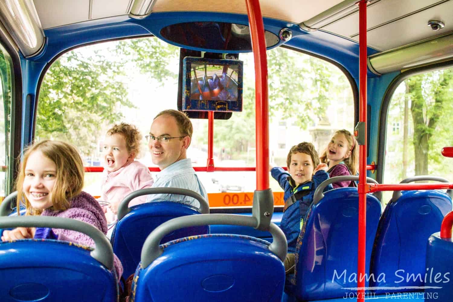 Taking the bus in Edinburgh kids and other tips for getting around Edinburgh with kids