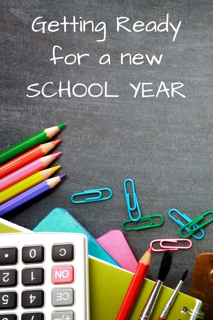 Set goals as a way of getting ready for a new school year - whether you are homeschooling or sending your child off to school. We'll be doing both!