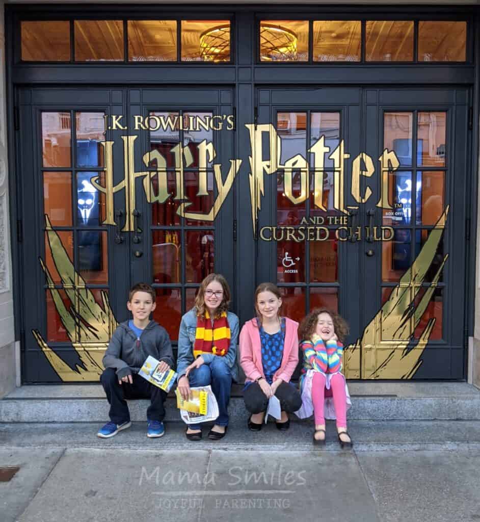 Tips for taking kids to Harry Potter and the Cursed Child