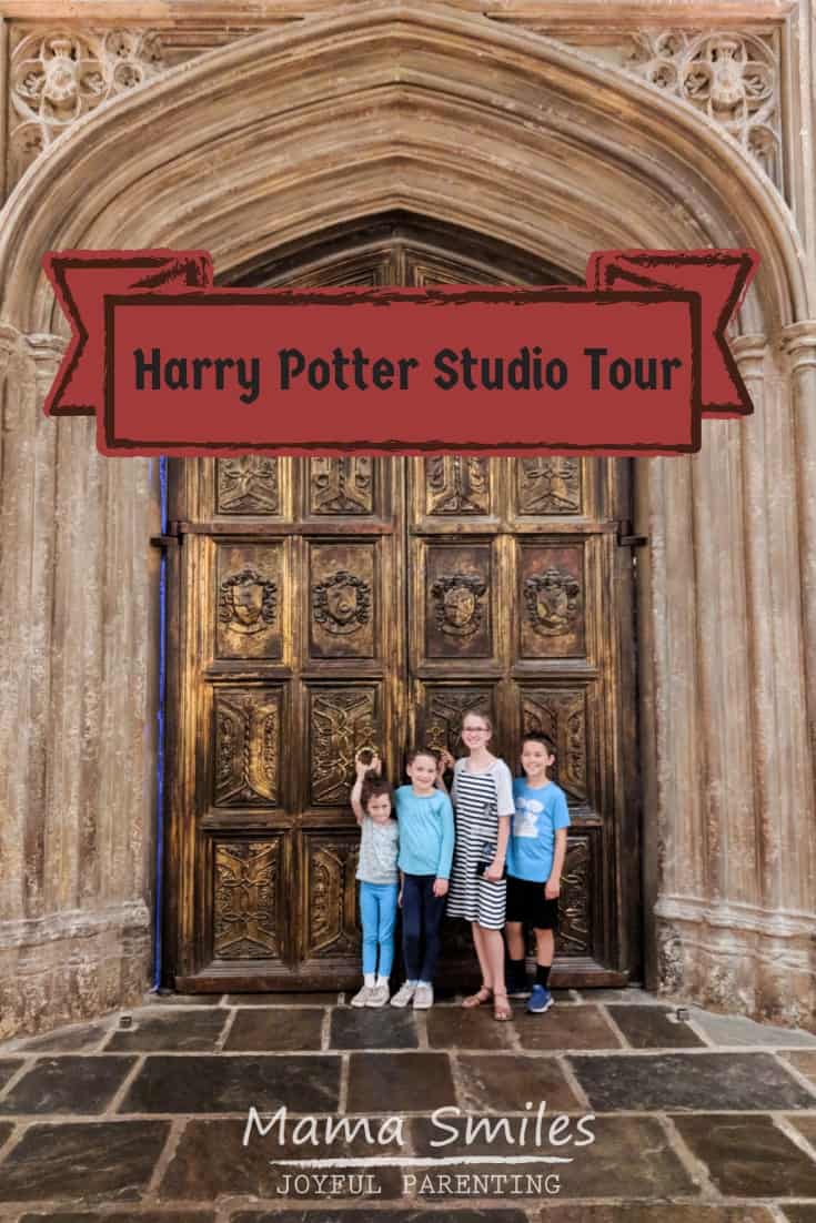 At the entrance to the Great Hall. Visiting the Harry Potter Warner Brothers Studio tour #harrypotter #WBTourLondon