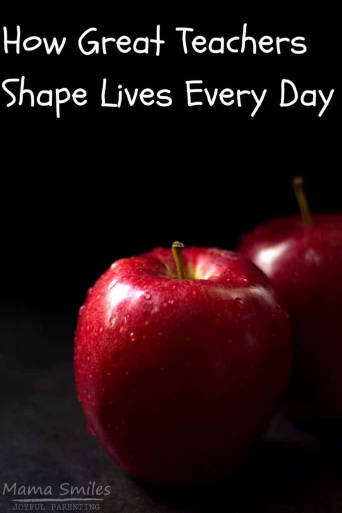 Let's look at the ways great teachers transform lives every day. Sponsored post