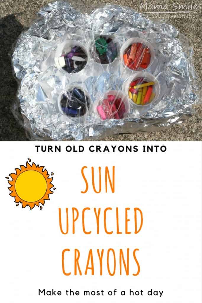 This is brilliantly fun science for a hot day! Turn old crayons into new ones in a DIY solar oven.