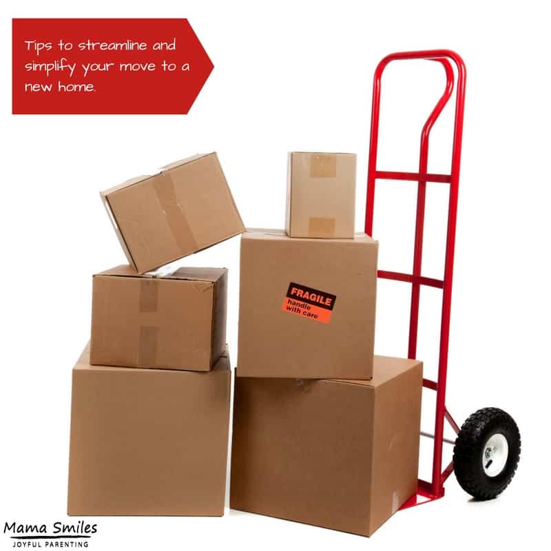 Tips to streamline and simplify your move to a new home