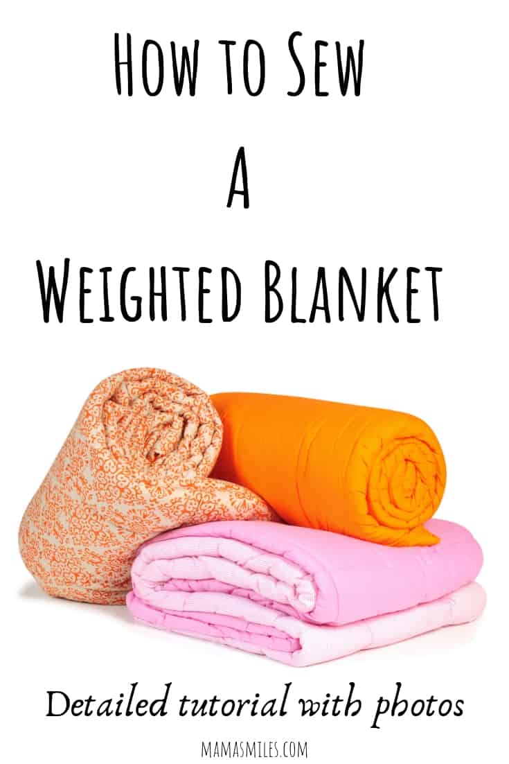 How to make a weighted blanket: DIY Sewing Tutorial