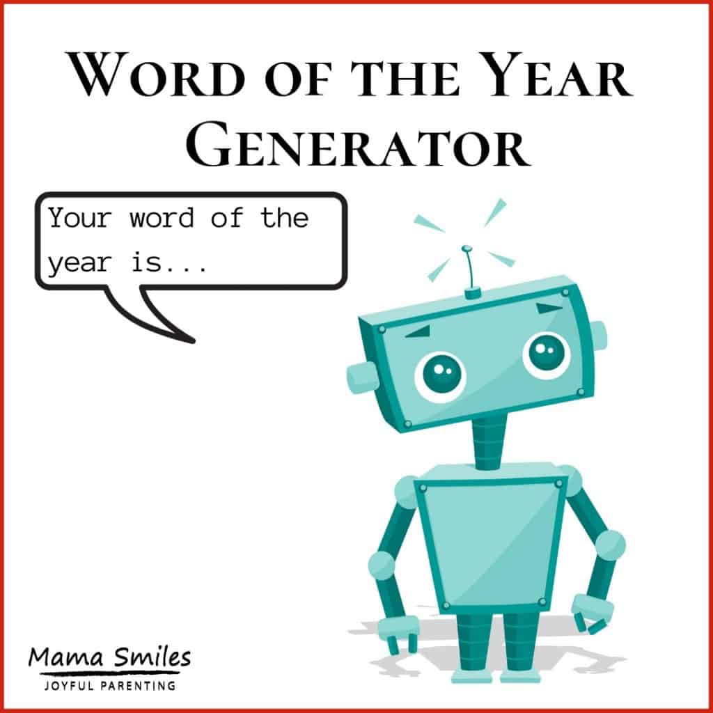 Word of the year generator