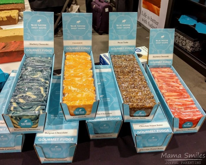 Delicious fudge - I surprised myself by loving the cream cheese flavors. The Best Craft Supplies & Craft Kits from Creativation 2017