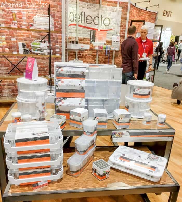 Deflecto makes the best craft storage! The Best Craft Supplies & Craft Kits from Creativation 2017