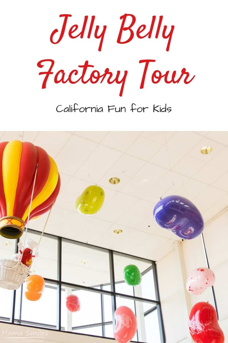 The Jelly Belly factory tour is free and great fun for kids! A must-do for families in California. Be sure to check out the other recommended activities as well.
