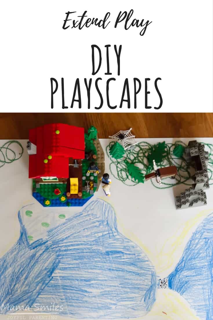 Extend Imaginative LEGO play with these DIY Play Scapes