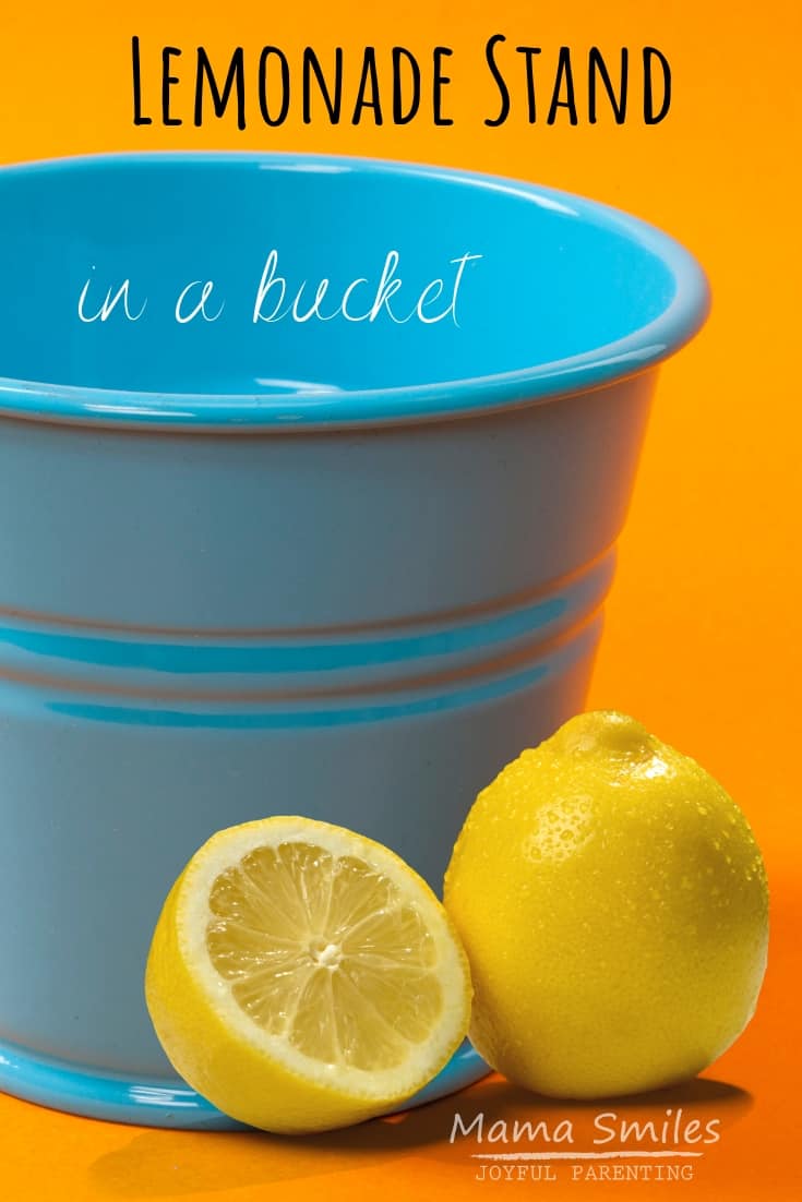 Lemonade Stand In A Bucket Mama