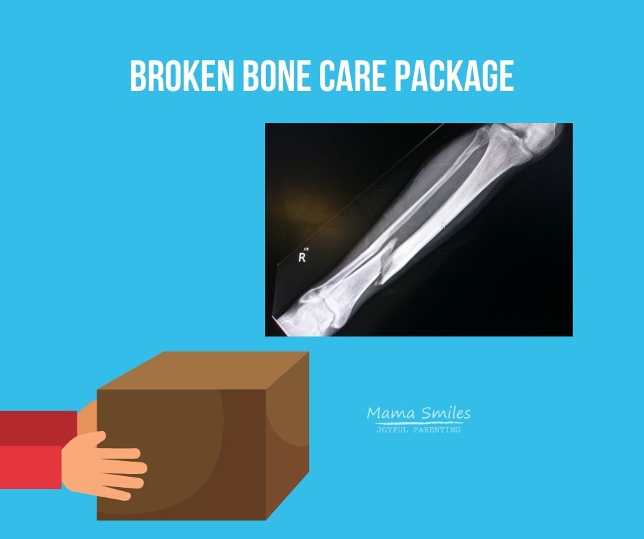 DIY broken bone package