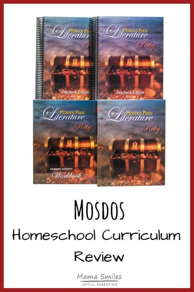 Mosdos Ruby Fourth Grade Language Arts Curriculum Review #homeschool #languagearts #literacy #fourthgrade
